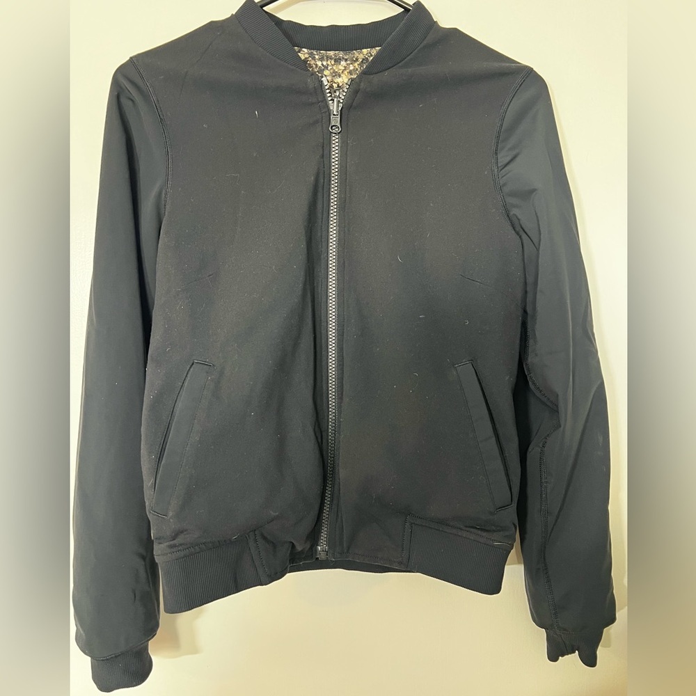 lululemon women’s bomber jacket- reversible - Picture 2 of 8